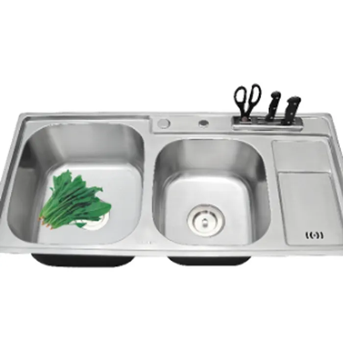 Chậu rửa inox Coldwell 2D1BL9546