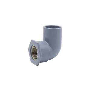 Co 90 độ ren trong thau uPVC Stroman