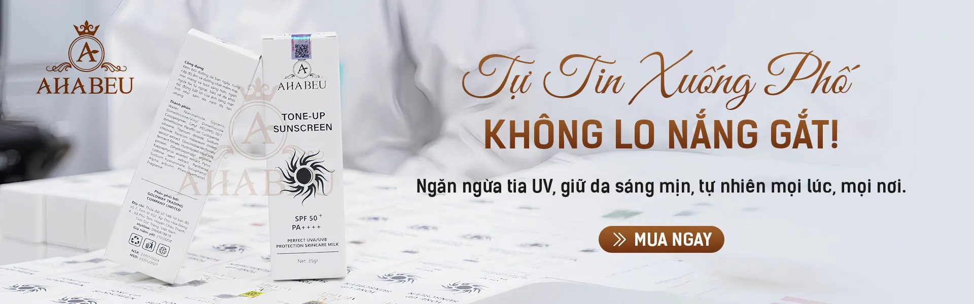 GoldWay - Phân phối độc quyền mỹ phẩm cao cấp Ahabeu