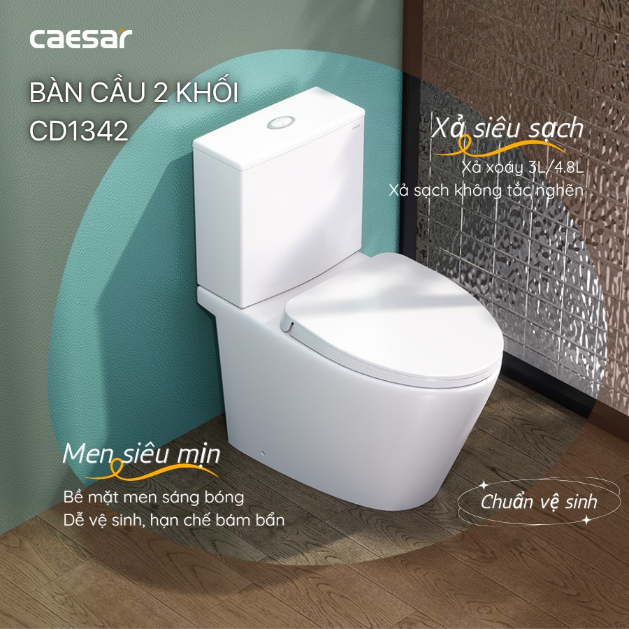 bồn cầu caesar 2 khối bồn cầu caesar 2 khối