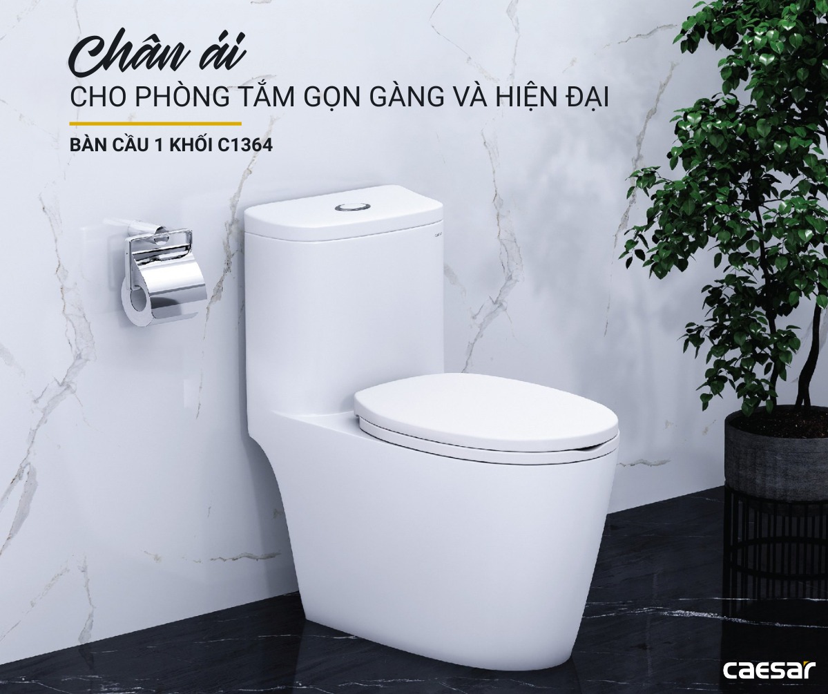 bồn cầu 1 khối caesar bồn cầu 1 khối caesar