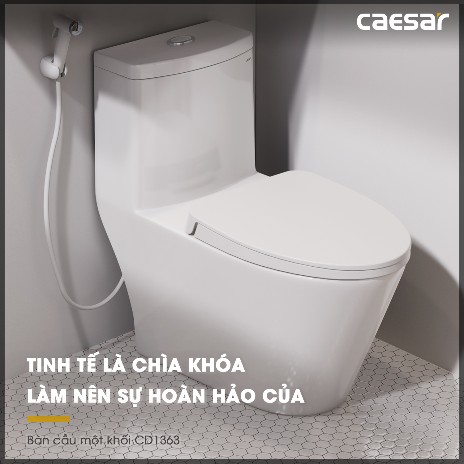 bồn cầu caesar 1 khối bồn cầu caesar 1 khối