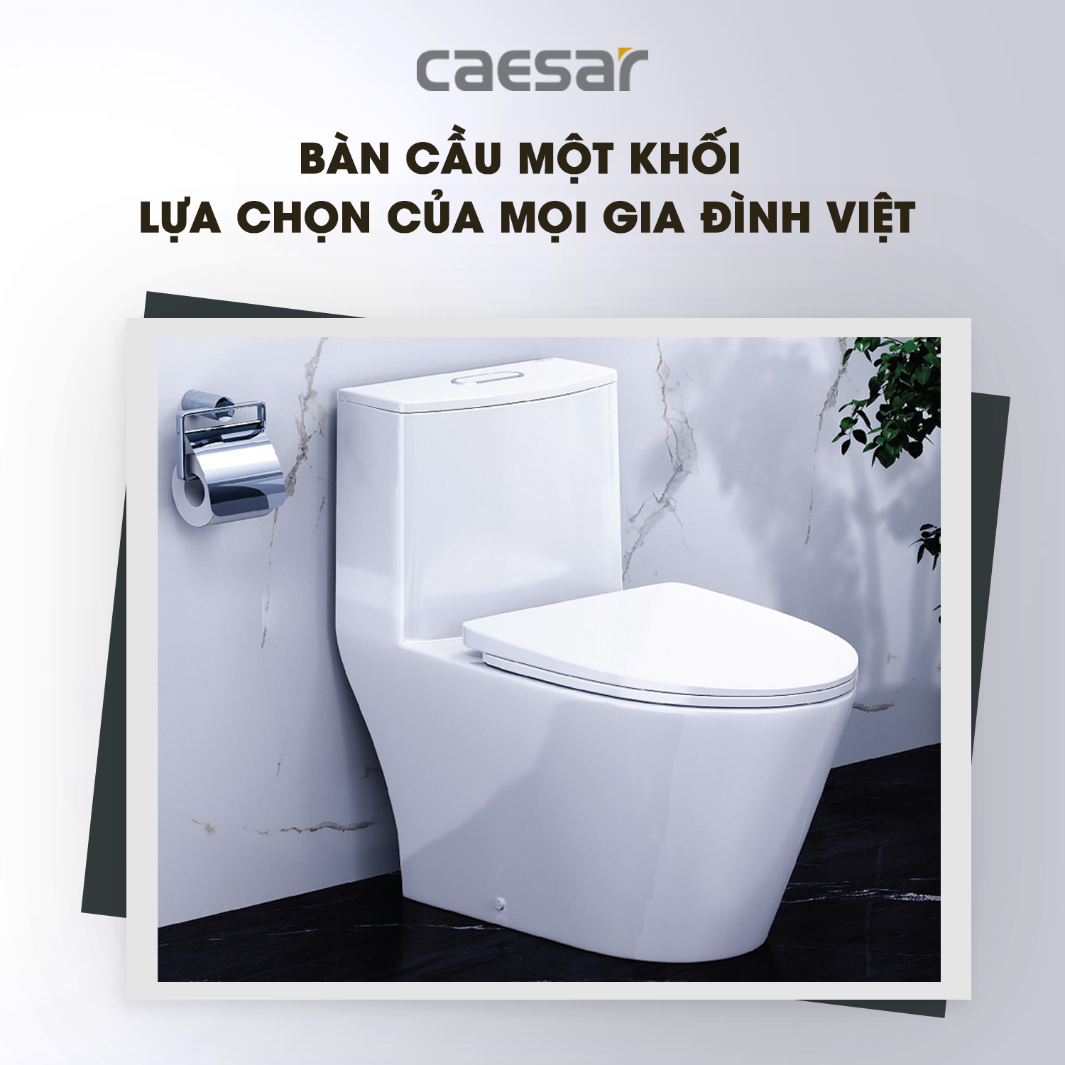 bồn cầu caesar 1 khối bồn cầu caesar 1 khối