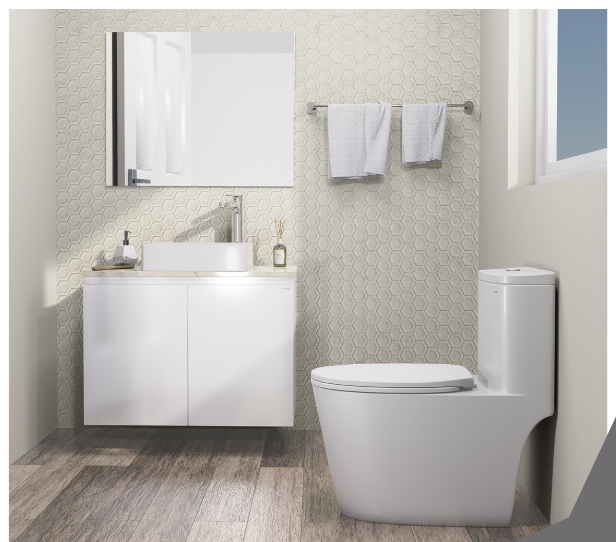 bồn cầu caesar 1 khối bồn cầu caesar 1 khối