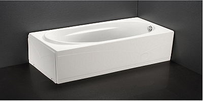 Bồn tắm có chân có yếm Caesar AT2150L/R