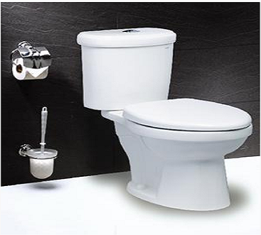 Bồn cầu hai khối- một chế độ xả Caesar-CT1338