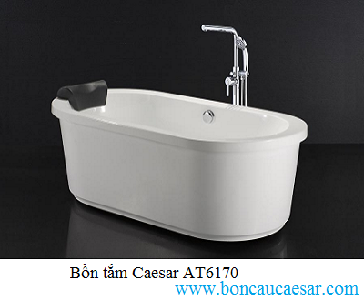 Bồn tắm có chân có yếm Caesar AT6170