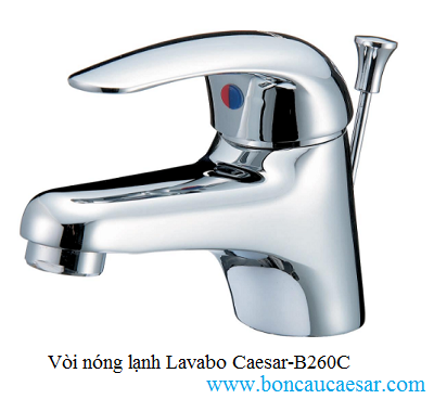 Vòi nóng lạnh Lavabo Caesar-B260C