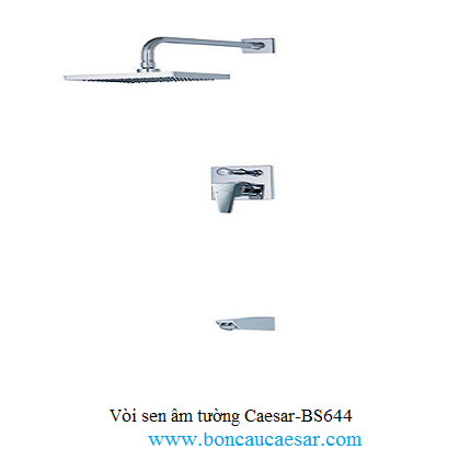 Vòi sen âm tường Caesar-BS644