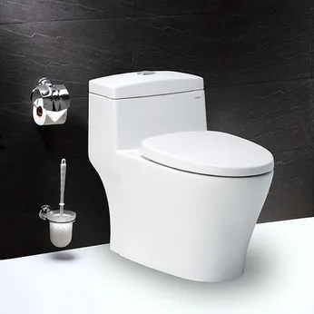 Bồn cầu một khối-hai chế độ xả Caesar CD1356