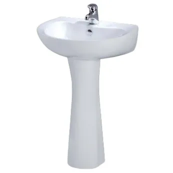 Lavabo chân đứng Caesar L2155+P2440
