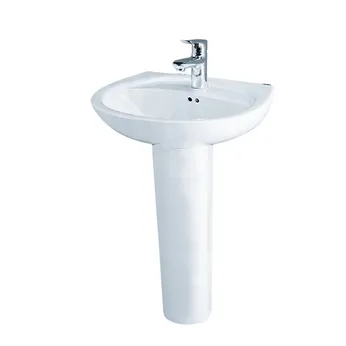 Lavabo chân đứng Caesar L2220+P2437