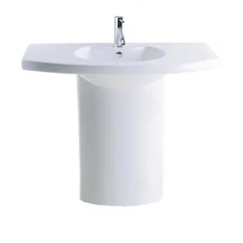 Lavabo chân đứng Caesar LF5314+PF2414