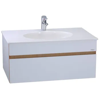 Lavabo liền bàn Caesar LF5026