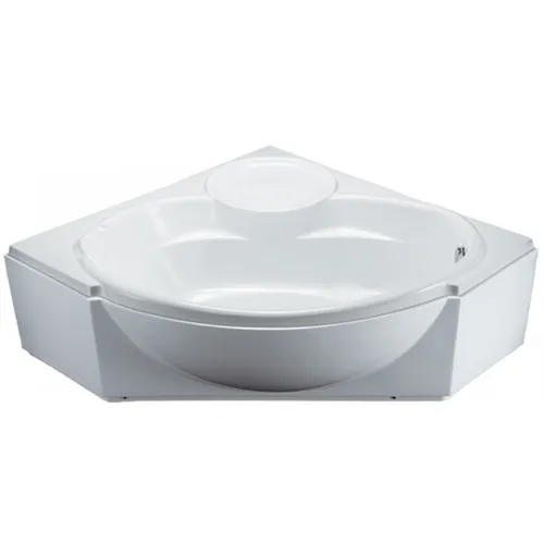 Bồn tắm góc có chân có yếm Caesar AT5150