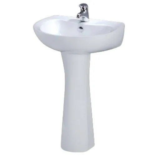Lavabo chân đứng Caesar L2155+P2440