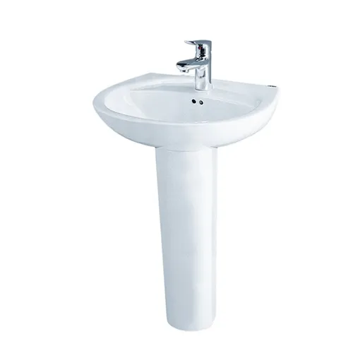 Lavabo chân đứng Caesar L2220+P2437