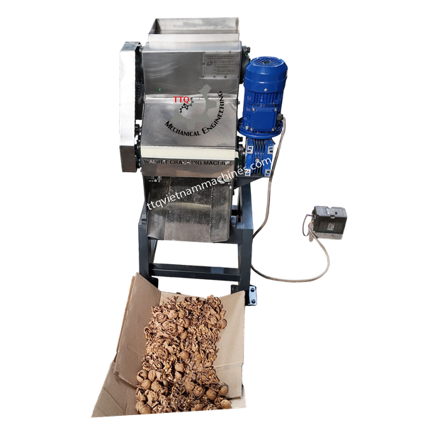 Walnut cracking machine