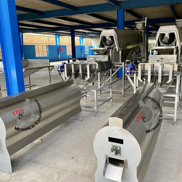 Cashew Peeling Machine 4 Head