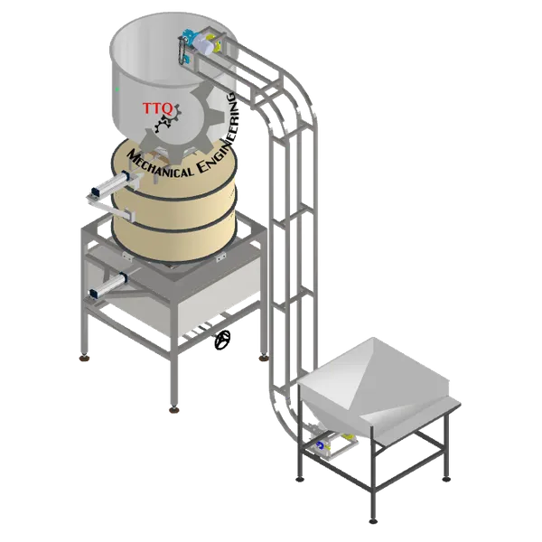 Machine de cuisson à la vapeur des noix de cajou 800 kg