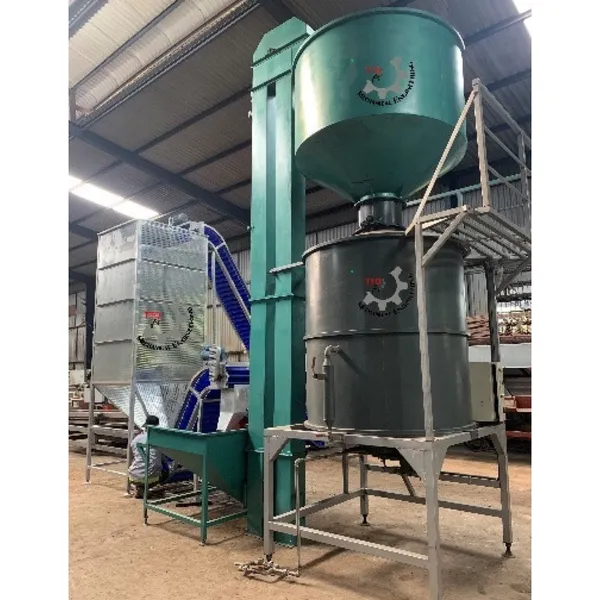Máquina de cocción al vapor de nueces de anacardo 1000 kg