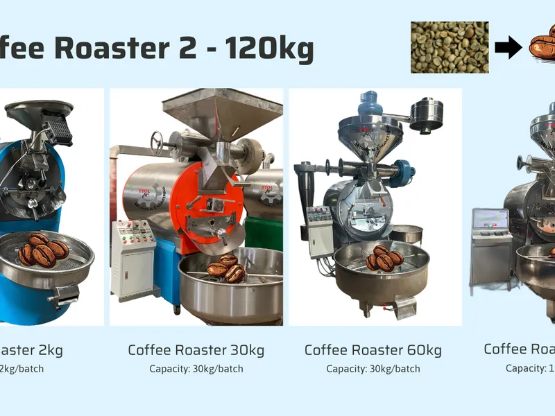 Industrial Coffee Roasters from Vietnam – Over 20 Years of Experience | TTQ Vietnam