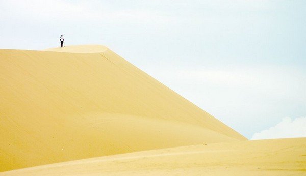 ĐỒI CÁT TRẮNG MŨI NÉ, BÌNH THUẬN, ĐƯỜNG ĐI ĐỒI CÁT TRẮNG TỪ HÒN RƠM