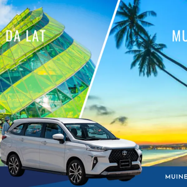 Dalat To Mui Ne Private Car 7 Seater (Medium Size)