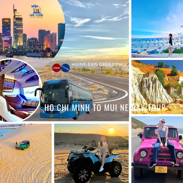 Tour Mũi Né 1 Ngày Từ TP Hồ Chí Minh | Mặt Trời Lặn (Tour Ghép) 3 Khách