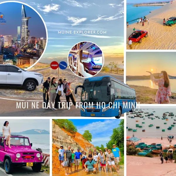 Tour Mũi Né 1 Ngày Từ TPHCM | Mặt Trời Mọc (Tour Ghép) 4 Khách