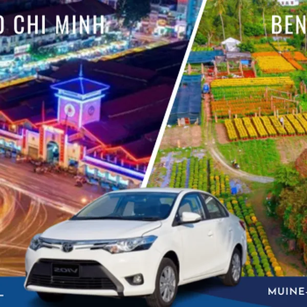 Ben Tre To Ho Chi Minh Private Car 4 Seater