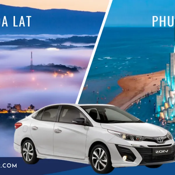 Dalat To Phu Yen Private Car 4 Seater