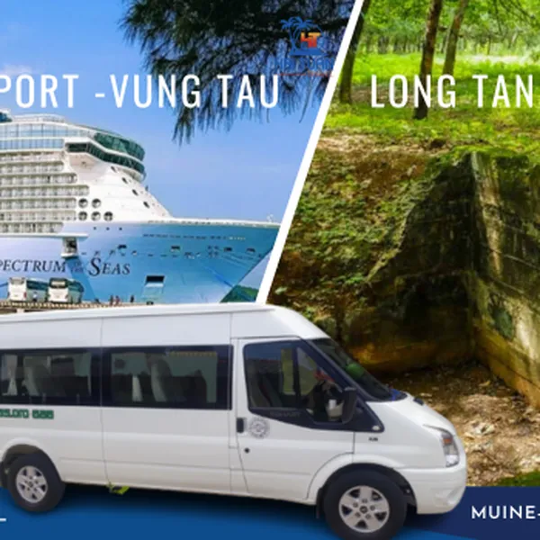 Phu My Port Vung Tau Shore Excursion to Long Tan Nui Dat Private Car 16 Seater
