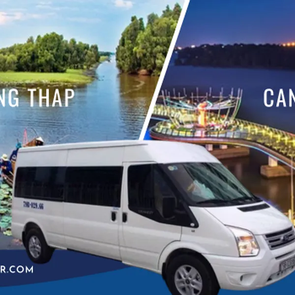 Dong Thap To Can Tho Private Car 16 Seater