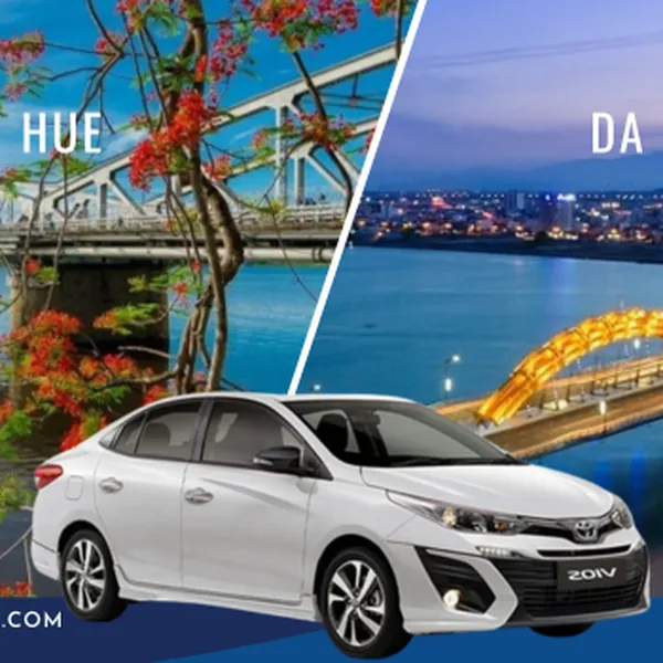 Hue To Da Nang Private Car 4 Seater