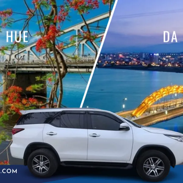 Hue To Da Nang Private Car 7 Seater