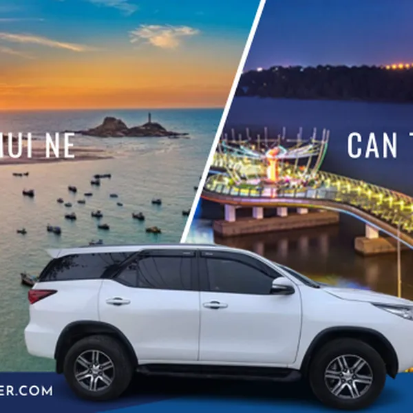 Mui Ne To Can Tho Private Car 7 Seater