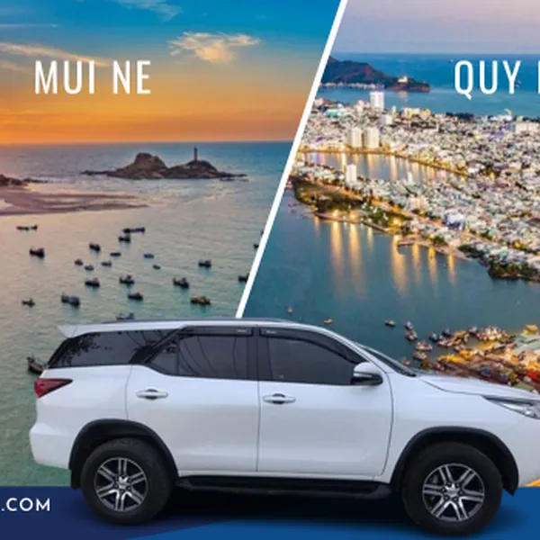 Mui Ne To Quy Nhon Private Car 7 Seater