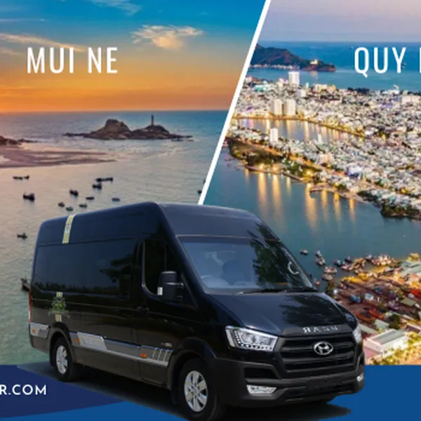 Mui Ne To Quy Nhon Private Limousine 9 Seater