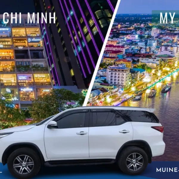 Thuê Xe Mỹ Tho Đi Sài Gòn Xe 7 Chỗ