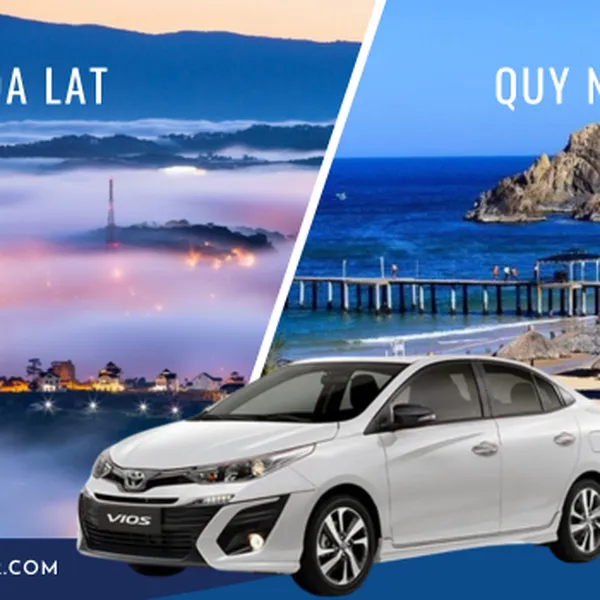 Quy Nhon To Dalat Private Car 4 Seater