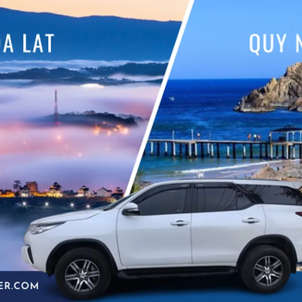 Quy Nhon To Dalat Private Car 7 Seater