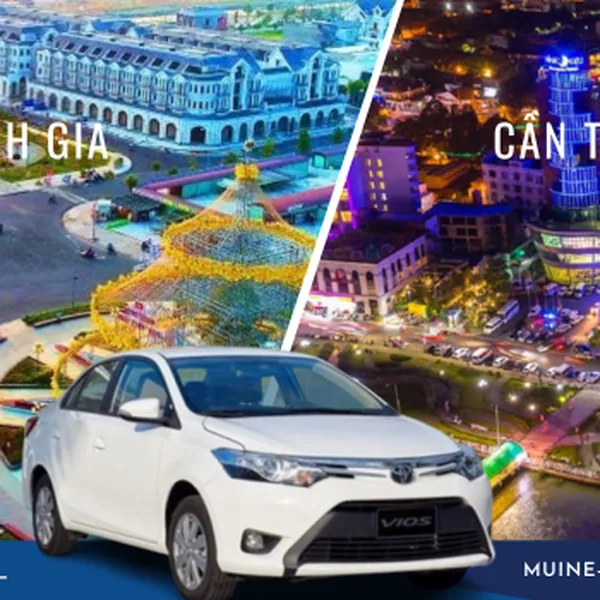 Thuê Xe Rạch Giá Đi Cần Thơ Xe 4 Chỗ