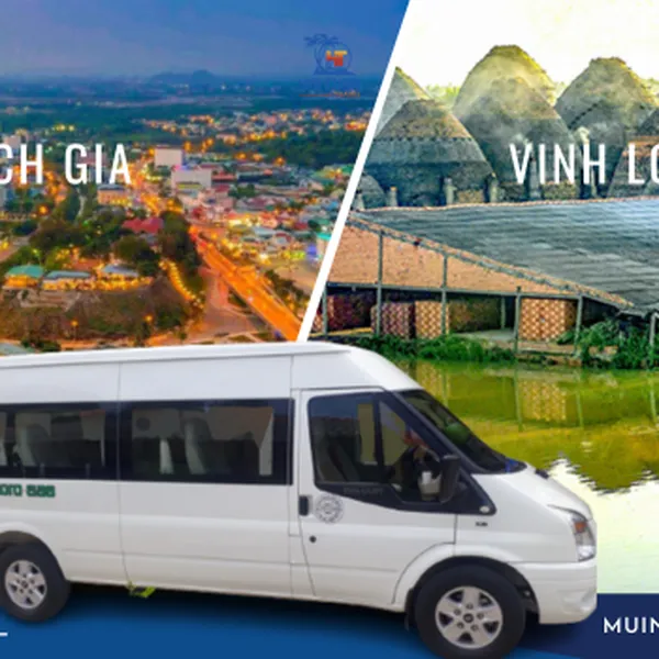 Rạch Gia To Vinh Long Private Car 16 Seater