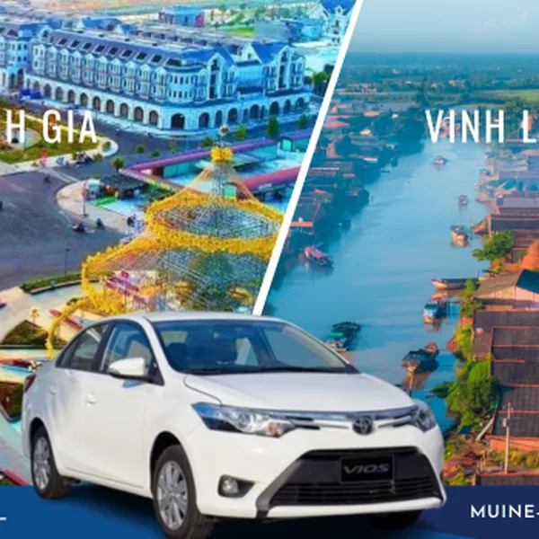 Rạch Gia To Vinh Long Private Car 4 Seater