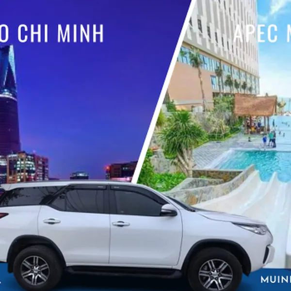 Thuê Xe TPHCM Đi Apec Mandala Mũi Né Xe 7 Chỗ