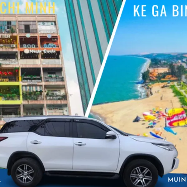 Thuê Xe TPHCM Đi Kê Gà Tiến Thành Phan Thiết Xe 7 Chỗ