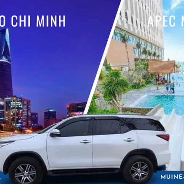 Thuê Xe Từ Apec Mandala Mũi Né Đi TPHCM Xe 7 Chỗ