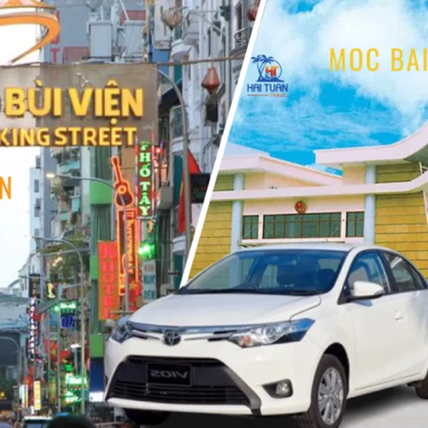Moc Bai Border To Ho Chi Minh Private Car 4 Seater