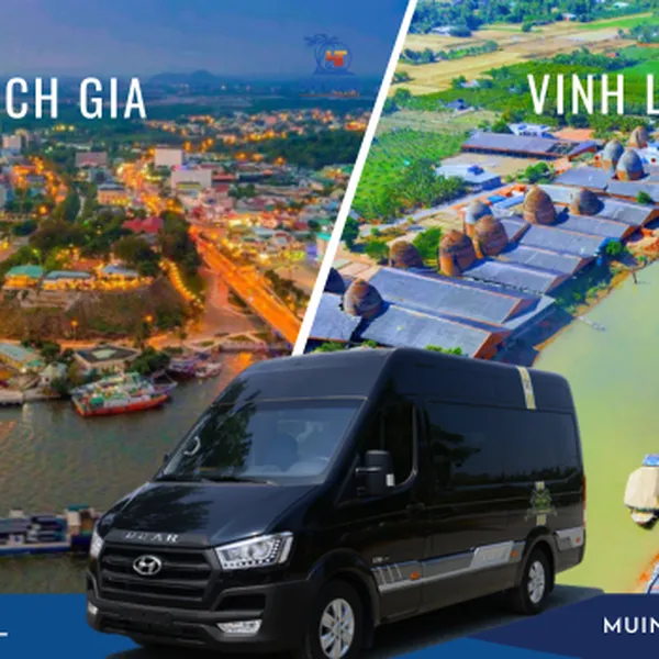 Thuê Xe Vĩnh Long Đi Rạch Giá Xe Limousine 9 Chỗ